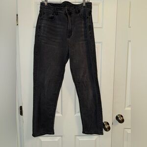 Black/Grey American Eagle Jeans. Size 12.